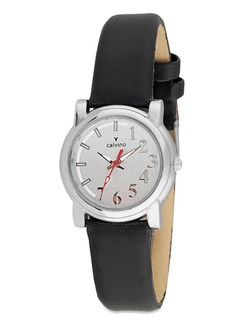 round white dial black wrist watch - 1130655 - Very Small Image - 1