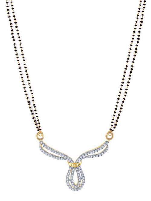 white gold plated necklace - 11310143 - Very Small Image - 1