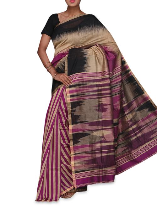 katki pallu saree - 1132993 - Very Small Image - 1