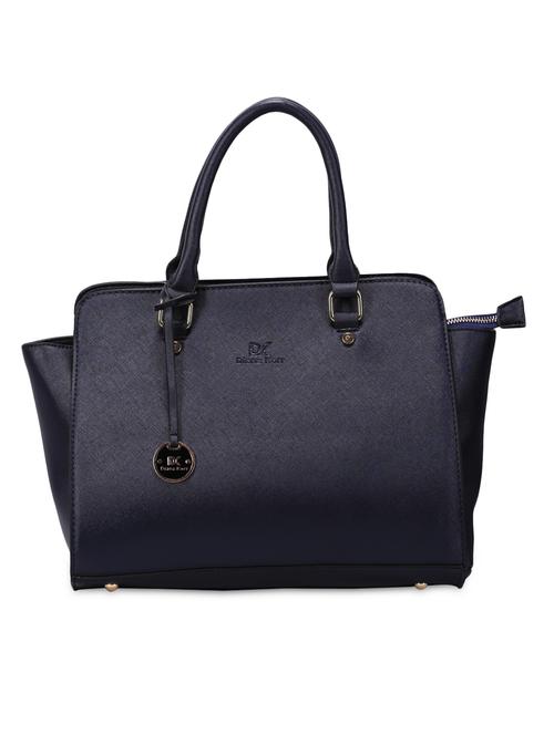 blue leatherette handbag - 1134350 - Very Small Image - 1