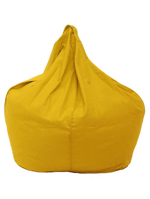 solidn yellow canvas bean bag - 11345042 - Very Small Image - 1