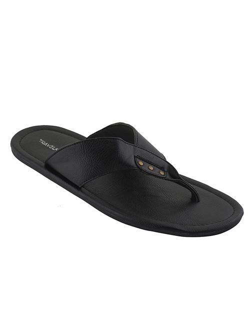 black leather slip on slippers - 11357140 - Very Small Image - 1