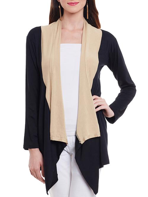 color block asymmetric shrug - 11360252 - Very Small Image - 1