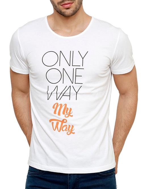 men white cotton t-shirt - 11366118 - Very Small Image - 1