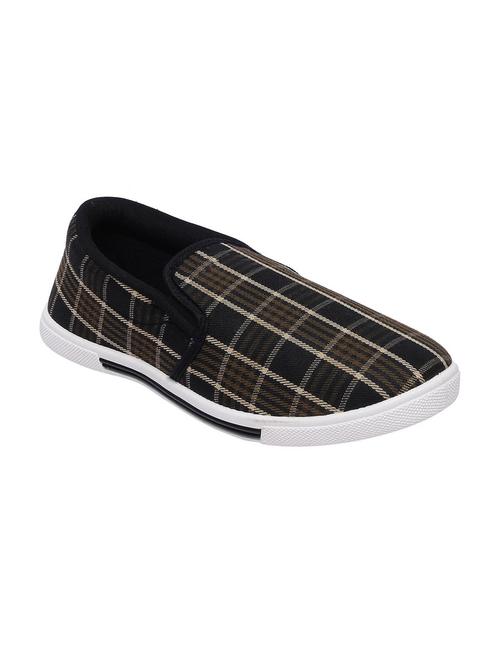 brown canvas slip on shoes - 11366361 - Very Small Image - 1