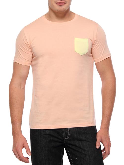 orange cotton tshirt - 11370302 - Very Small Image - 1