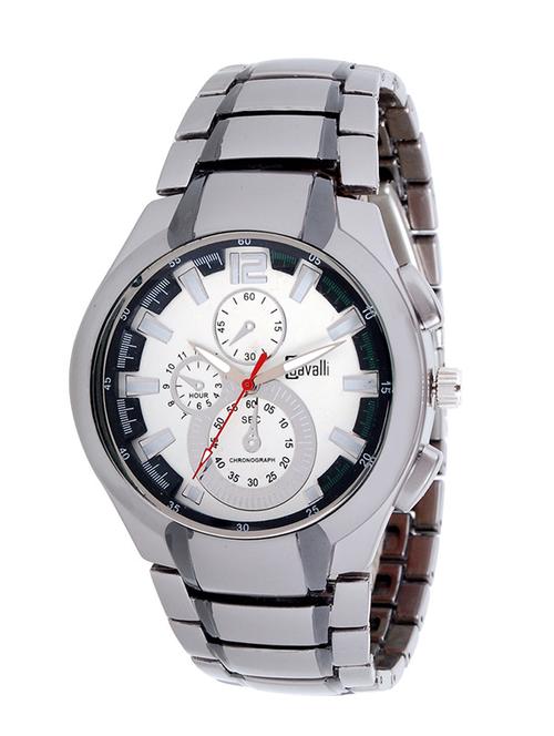 grey stainless steel analog wrist watch - 11374422 - Very Small Image - 1