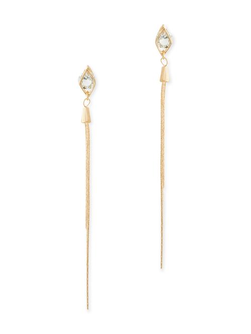 gold brass studs earring - 11381580 - Very Small Image - 1