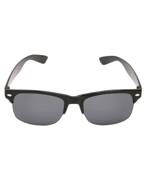 black polycarbonate wayfarer men sunglass - 11388280 - Very Small Image - 1