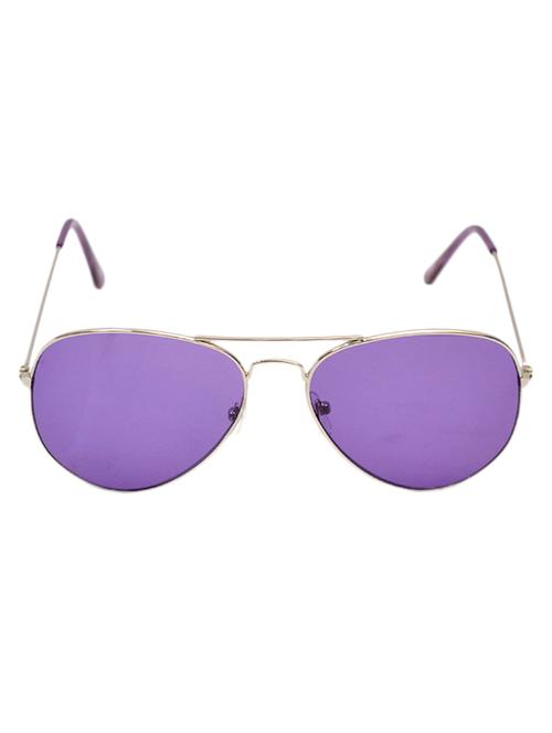purple polycarbonate aviator men sunglass - 11388316 - Very Small Image - 1