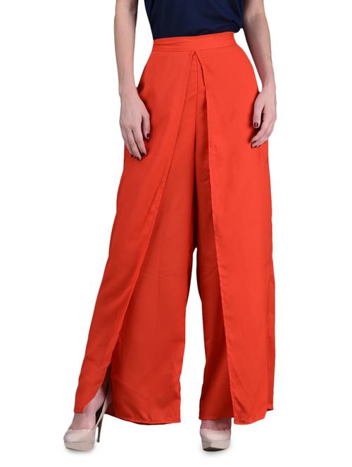 Dual panel georgette palazzos - 1138874 - Very Small Image - 1