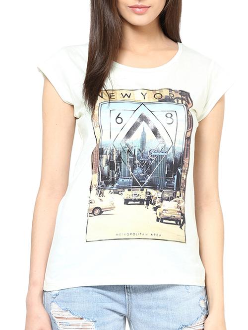 white cotton regular tshirt - 11392632 - Very Small Image - 1
