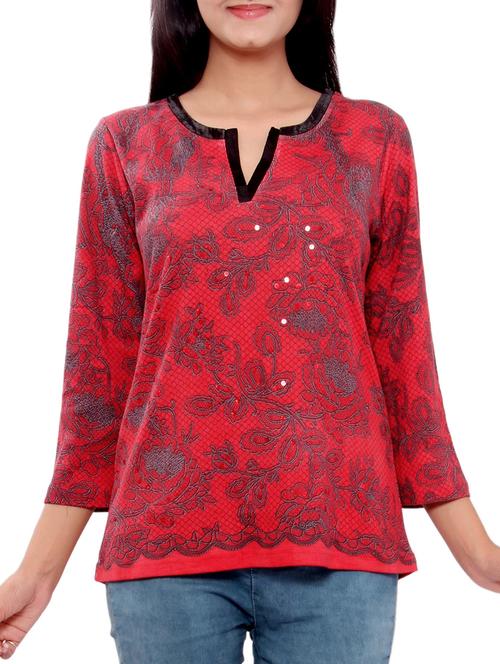 multi colored cotton tunic - 11400165 - Very Small Image - 1