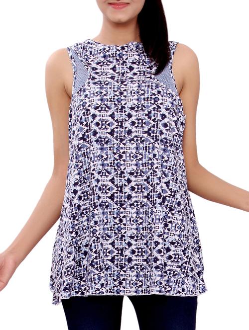 multi colored cotton regular tunic - 11400170 - Very Small Image - 1