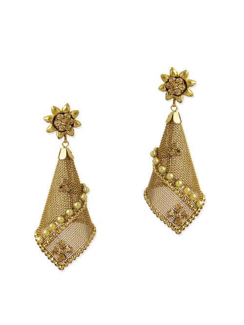 golden copper earring - 11407795 - Very Small Image - 1