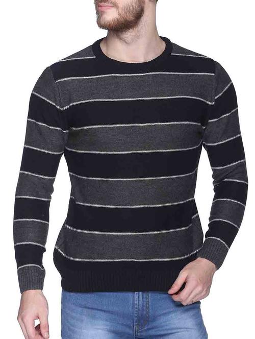 black acrylic pullover - 11412646 - Very Small Image - 1