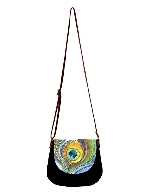 black canvas sling bag - 11412978 - Very Small Image - 1