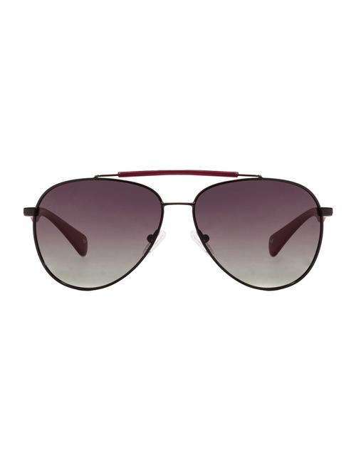 black metal aviator men sunglass - 11416323 - Very Small Image - 1