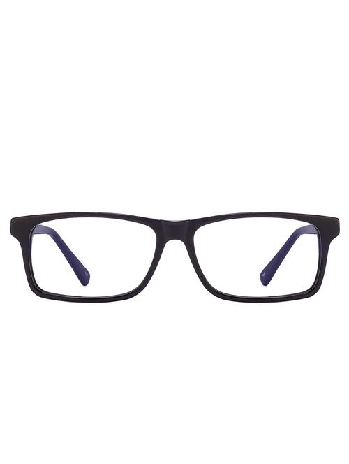 black polycarbonate rectangle men spectacle frame - 11416372 - Very Small Image - 1