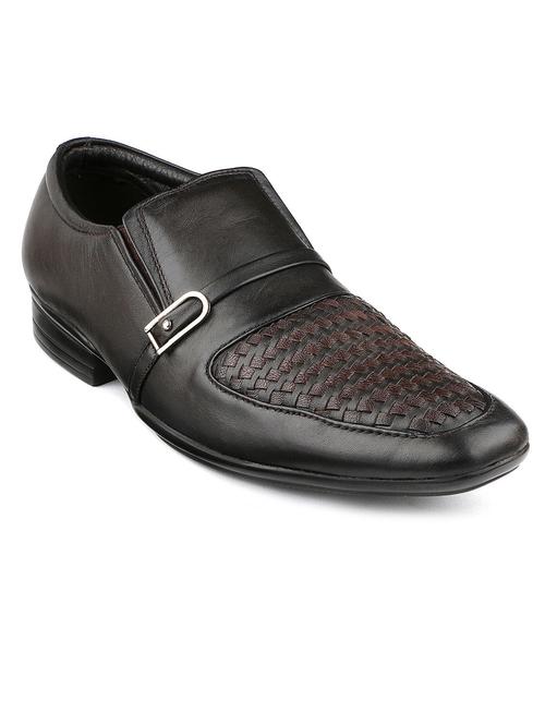 brown leather slip on ons - 11417149 - Very Small Image - 1