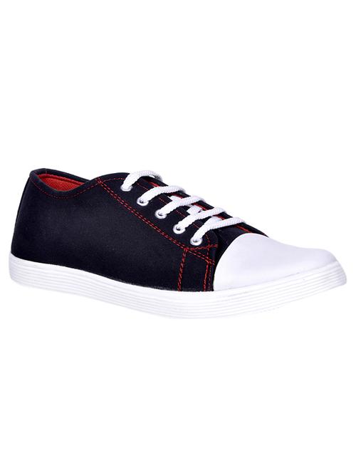 black color, lace up sneaker - 11425771 - Very Small Image - 1