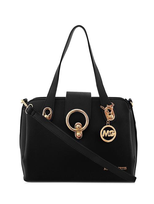 black leatherette handbag - 11436346 - Very Small Image - 1
