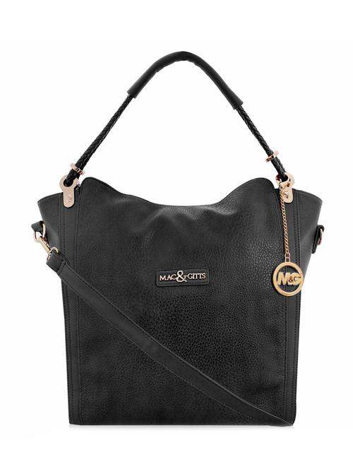 black leatherette handbag - 11436415 - Very Small Image - 1