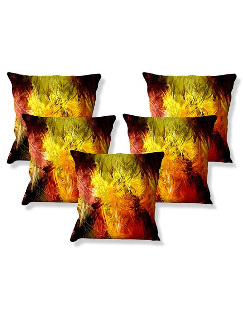 la verve digital printed canvas abstract cushion cover - 11444212 - Very Small Image - 1
