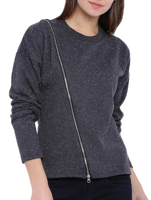 women's plain sweatshirt - 11446691 - Very Small Image - 1