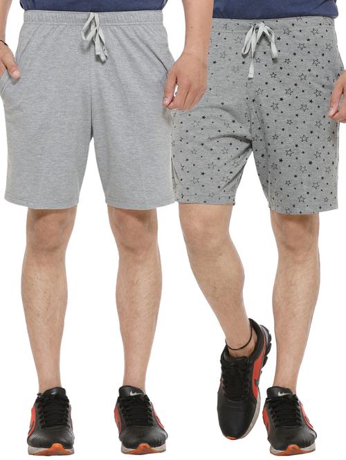 multi colored cotton shorts - 11449959 - Very Small Image - 1