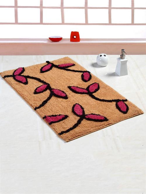 peach color, polyester area rug - 11451598 - Very Small Image - 1