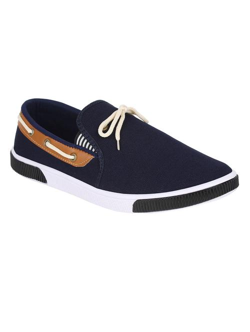 blue canvas slipon - 11458599 - Very Small Image - 1