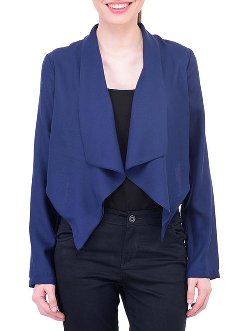 blue asymmetric shrug - 11459228 - Very Small Image - 1