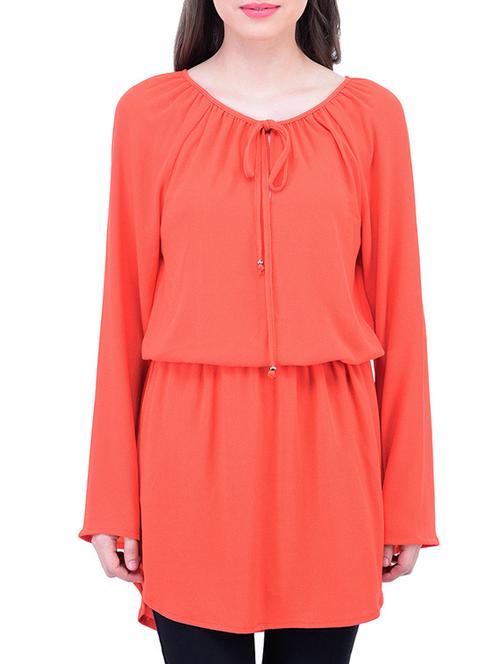 beige polyester regular tunic - 11459617 - Very Small Image - 1