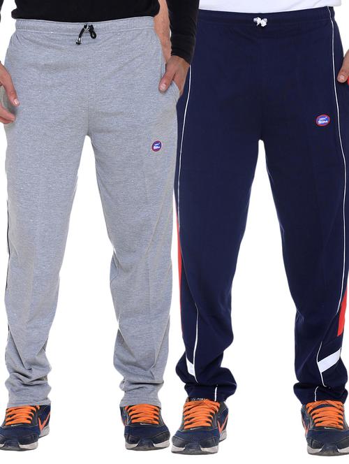 multi colored cotton  ankle length track pant - 11462180 - Very Small Image - 1