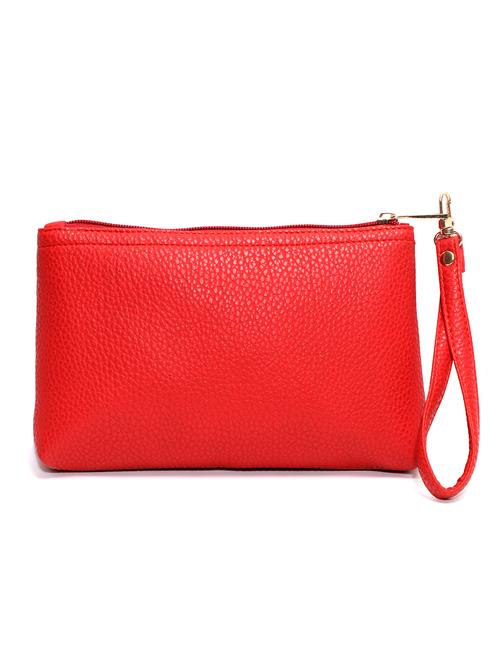 red leatherette pouch - 11478593 - Very Small Image - 1