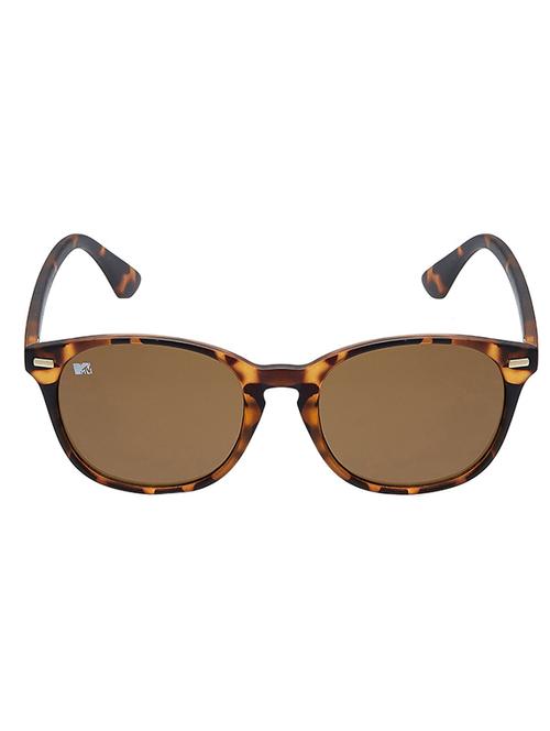 Brown Color, Polycarbonate Wayfarer Sunglass - 11478836 - Very Small Image - 1