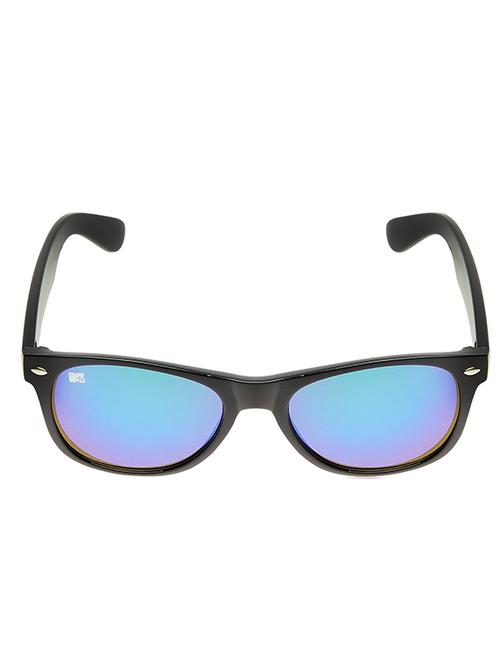 turquoise color, polycarbonate wayfarer sunglass - 11478857 - Very Small Image - 1