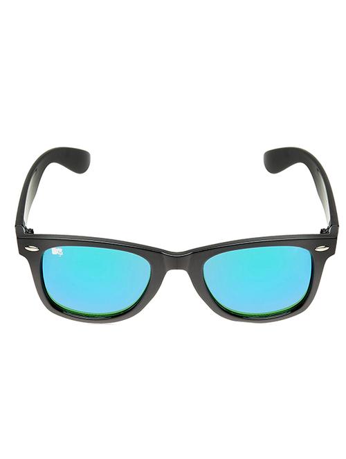 turquoise color, polycarbonate wayfarer sunglass - 11478865 - Very Small Image - 1