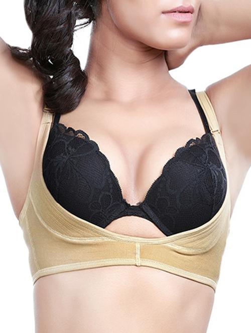 beige cotton shapewear - 11481451 - Very Small Image - 1