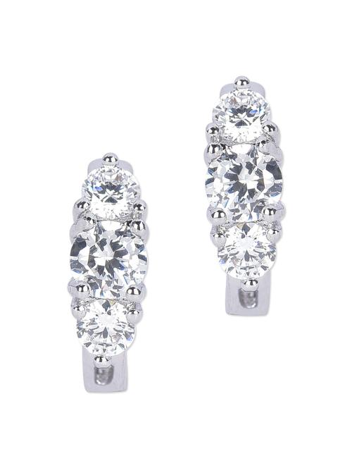 silver gold stone metallic earrings - 1148263 - Very Small Image - 1