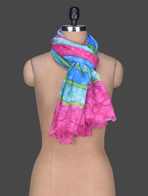 printed polyester scarf - 1148378 - Very Small Image - 1