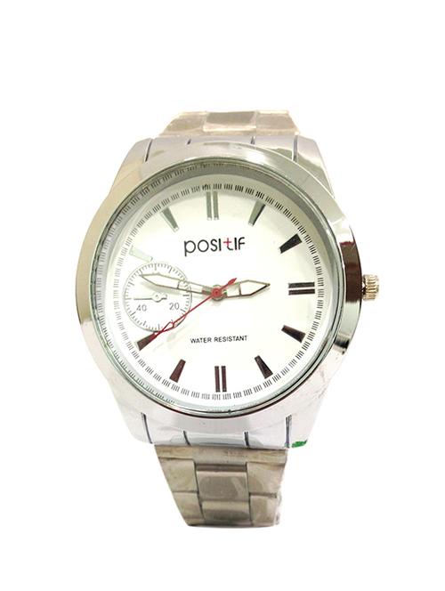 white stainless steel analog watch - 11488045 - Very Small Image - 1