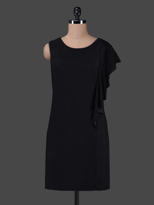 women's ruffle solid dress - 1150084 - Very Small Image - 1