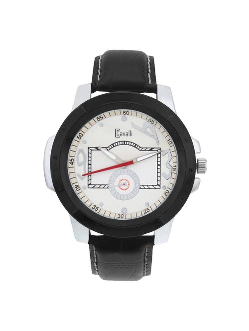 white dial leather watch - 11504149 - Very Small Image - 1