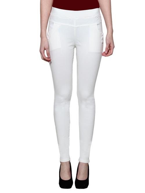 white nylon jeggings - 11508360 - Very Small Image - 1