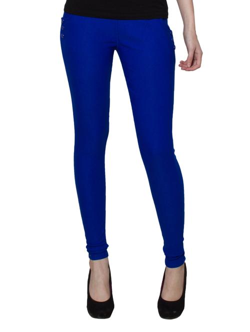 blue nylon jegging - 11508364 - Very Small Image - 1