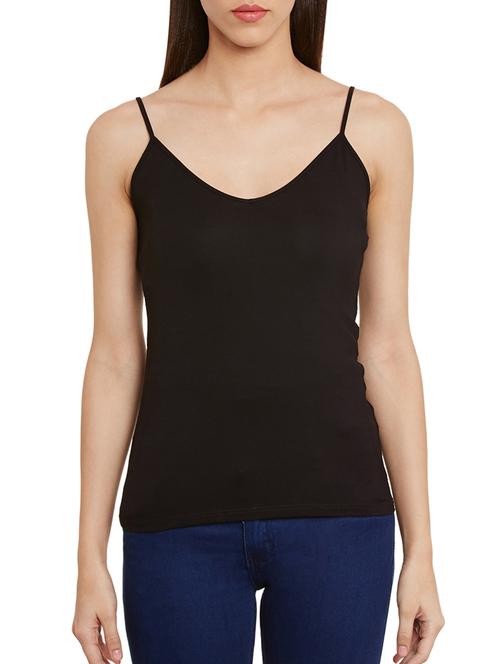 black viscose camisole - 11511039 - Very Small Image - 1