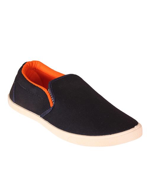 navy canvas casual slipon - 11520492 - Very Small Image - 1