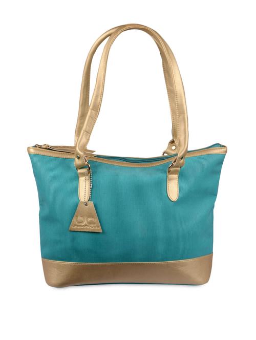 turquoise and gold tote handbag - 1152407 - Very Small Image - 1